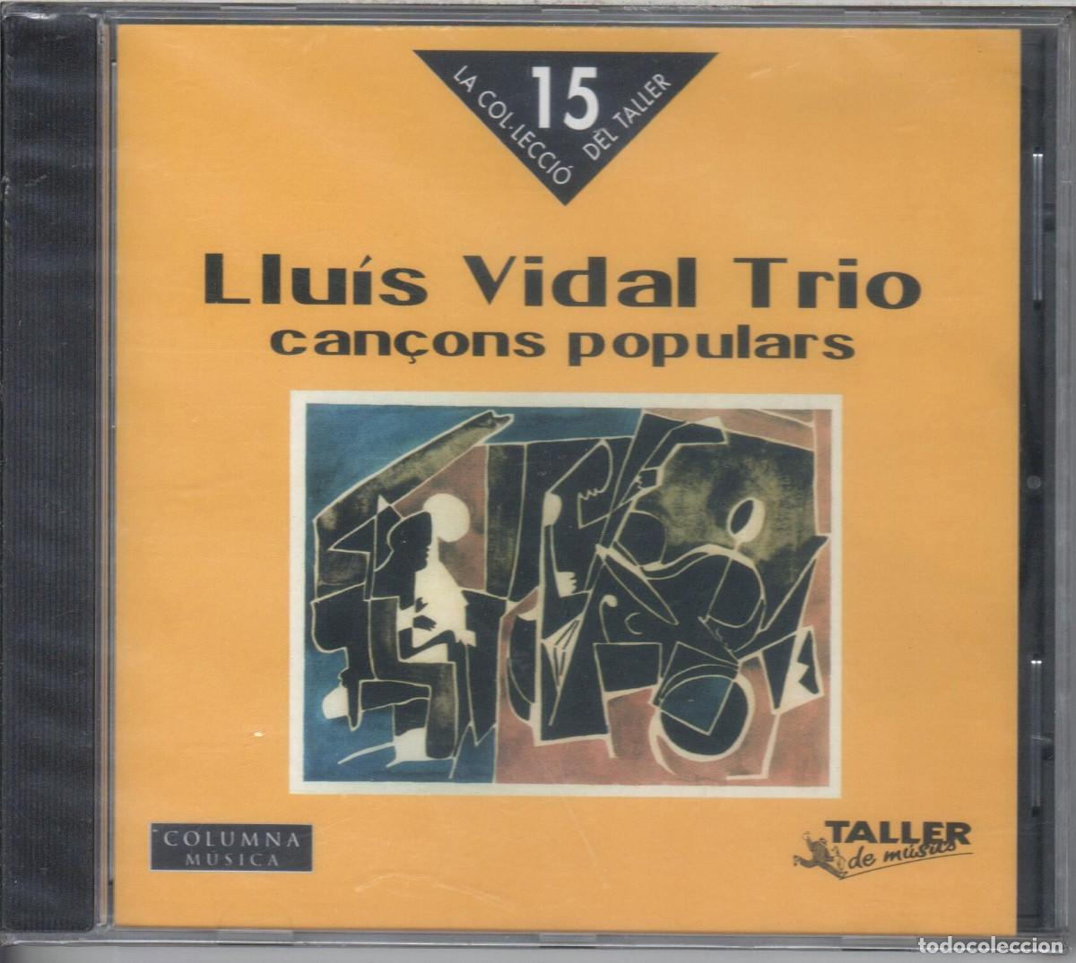 CDs de m&uacute;sica: Llu&iacute;s Vidal trio: Can&ccedil;ons populars Nuevo precintado