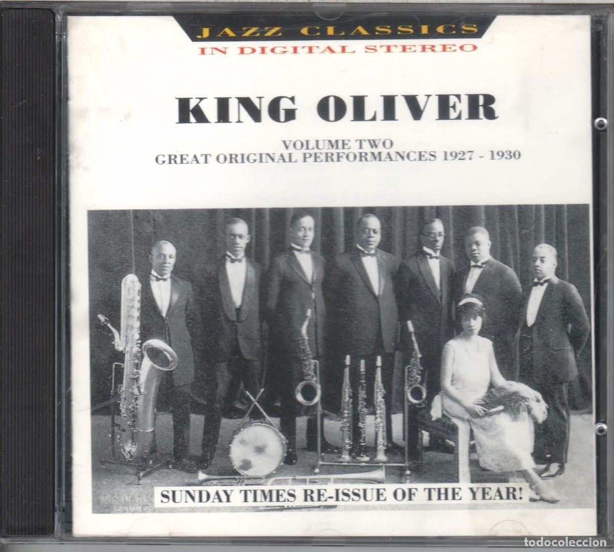 CDs de m&uacute;sica: King Oliver Vol. 2 Nuevo sin precintar