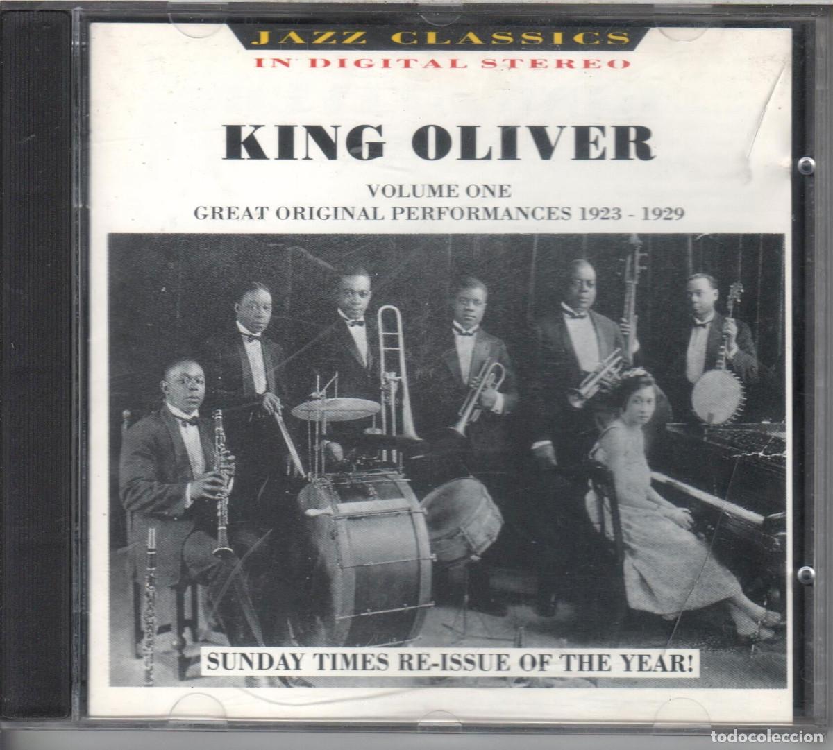 CDs de m&uacute;sica: King Oliver Vol. 1 Nuevo sin precintar