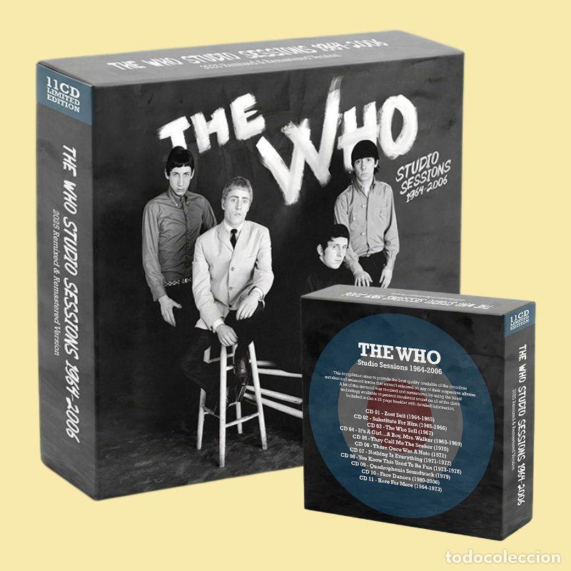 CDs de m&uacute;sica: THE WHO - Studio Sessions 1964-2006 - 11CD BOX LIMITED NEW SEALED