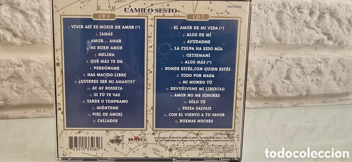 CDs de m&uacute;sica: 2 CDs CAMILO SESTO SUPERSTAR - Foto 2
