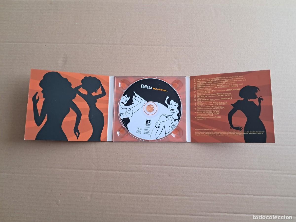 CDs de m&uacute;sica: ELDISSA - WHAT A DIFFERENCE CD DIGIPACK 2005 JAZZ BOSSANOVA - Foto 3