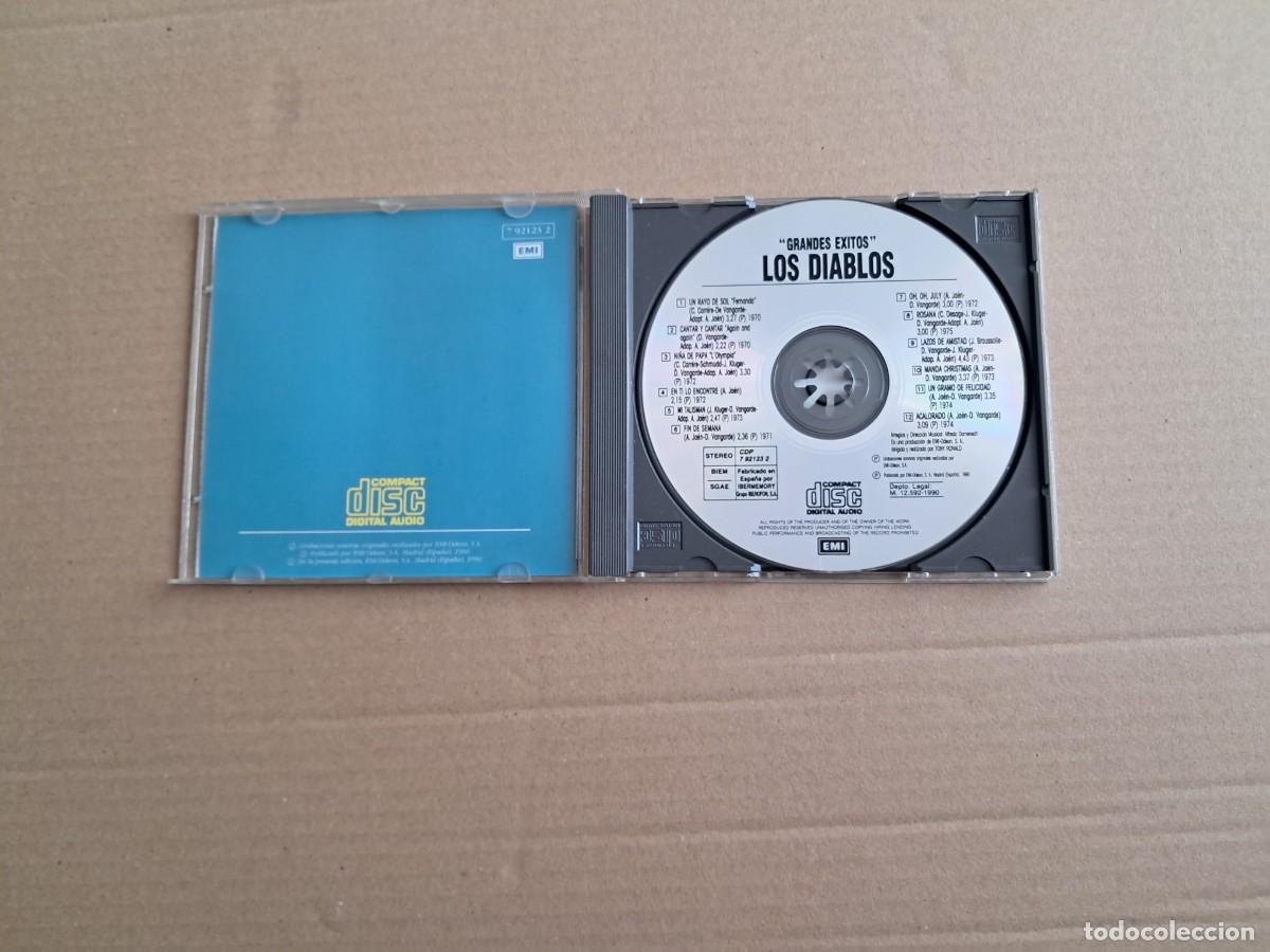 CDs de m&uacute;sica: LOS DIABLOS - GRANDES EXITOS CD 1990 - Foto 2