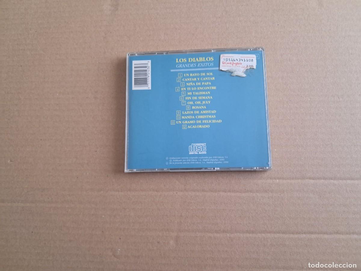 CDs de m&uacute;sica: LOS DIABLOS - GRANDES EXITOS CD 1990 - Foto 3