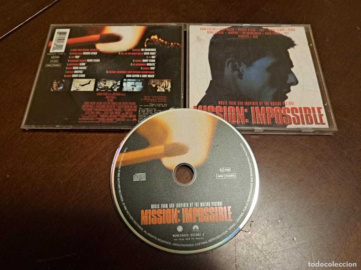 CDs de m&uacute;sica: MISION IMPOSIBLE - CD - BANDA SONORA - U2 - MASSIVE ATTACK - PULP - BJORK