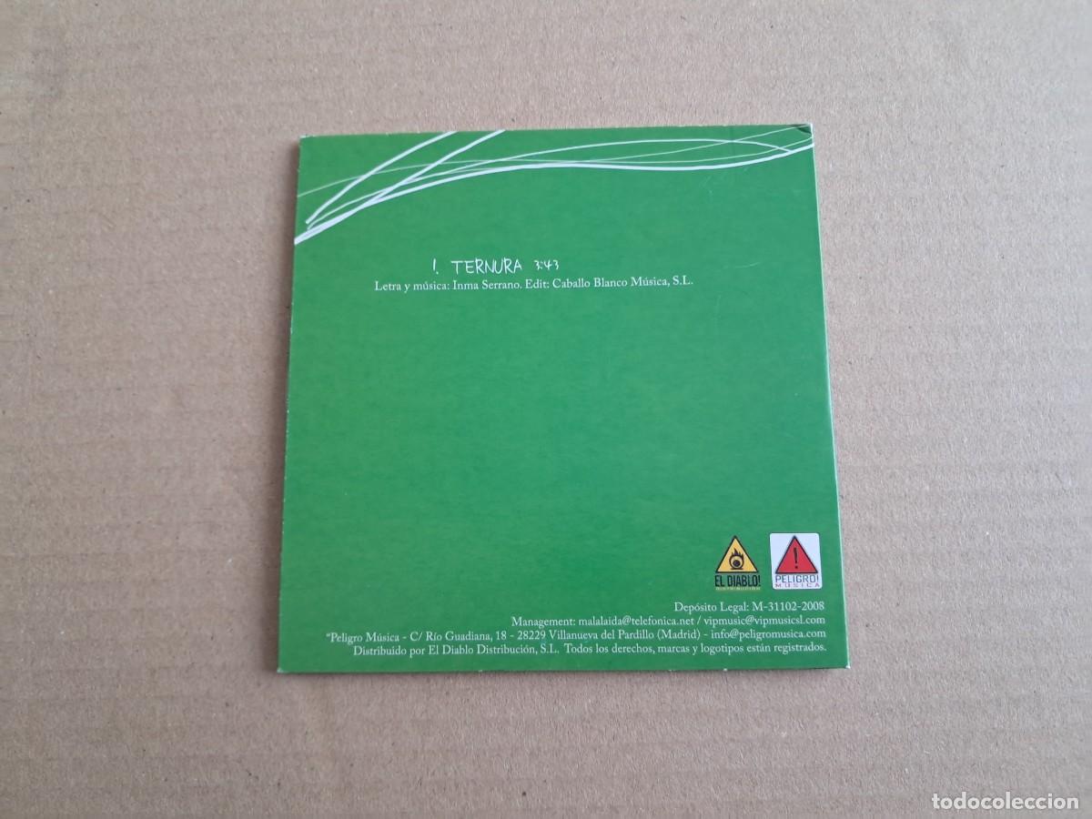 CDs de m&uacute;sica: INMA SERRANO - TERNURA CD SINGLE 2008 - Foto 3