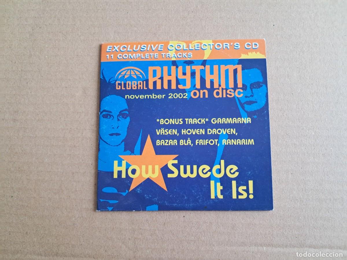 CDs de m&uacute;sica: VARIOS ARTISTAS - GLOBAL RHYTHM MAGAZINE NOVEMBER 2002 HOW SWEDE IT IS CD CARTON