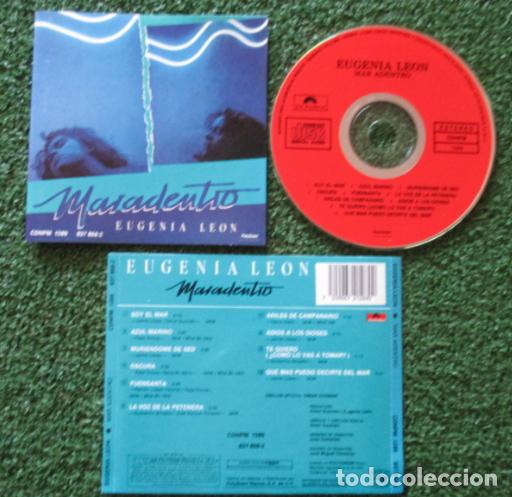 CDs de m&uacute;sica: EUGENIA LEON ** Mar adentro ** CD 1989 MEXICO