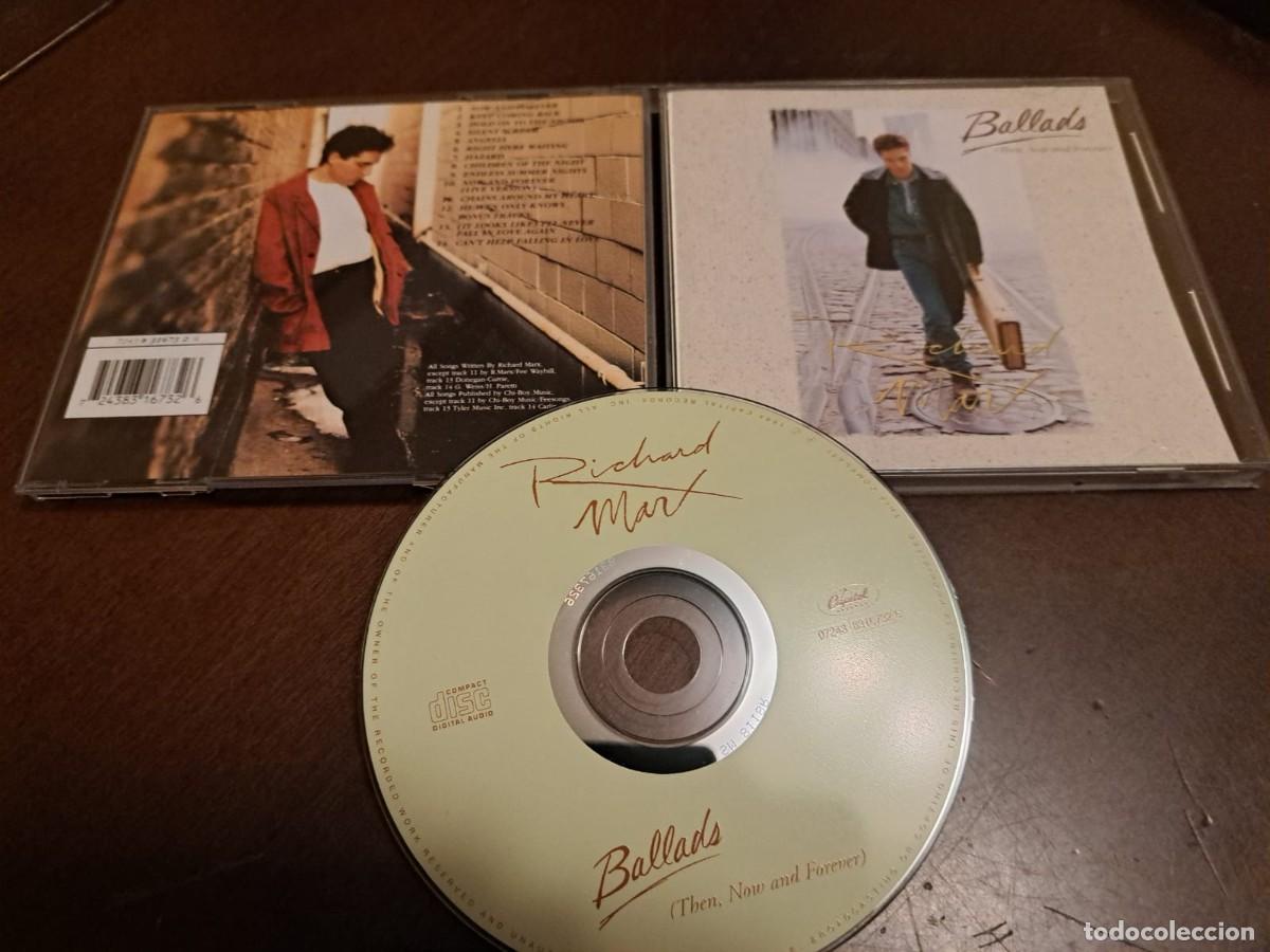 CDs de m&uacute;sica: RICHARD MARX - CD - BALLADS - THEN NOW and FOREVER - SUS MEJORES BALADAS
