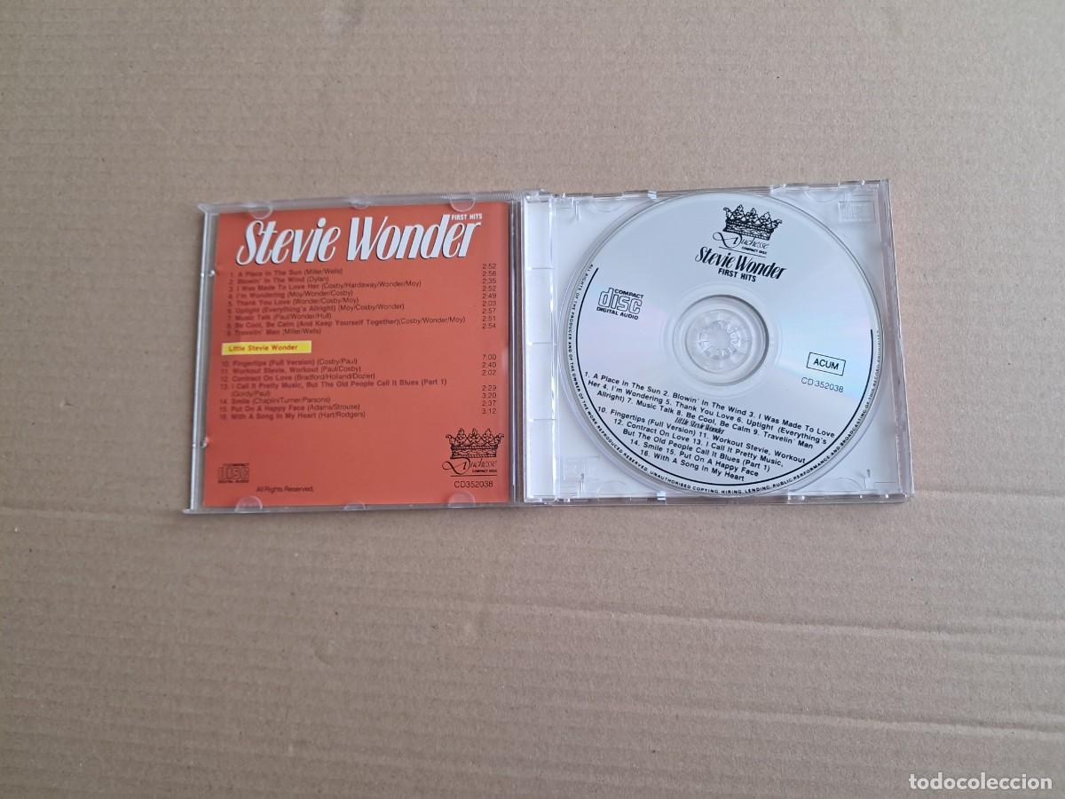 CDs de m&uacute;sica: STEVIE WONDER - FIRST HITS CD 1989 - Foto 2