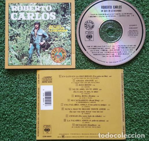 CDs de m&uacute;sica: ROBERTO CARLOS ** Un Gato En La Obscuridad ** 1990 USA CD