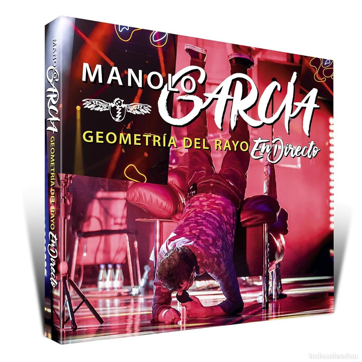 CDs de m&uacute;sica: Geometr&iacute;a del Rayo (En Directo) Manolo Garc&iacute;a 2 X CD + DVD
