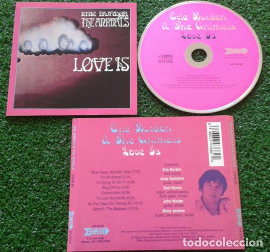CDs de m&uacute;sica: ERIC BURDON & THE ANIMALS ** Love Is ** 1994 USA CD