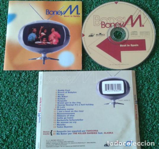 CDs de m&uacute;sica: BONEY M ** Best In Spain ** CD 1996 - Foto 1
