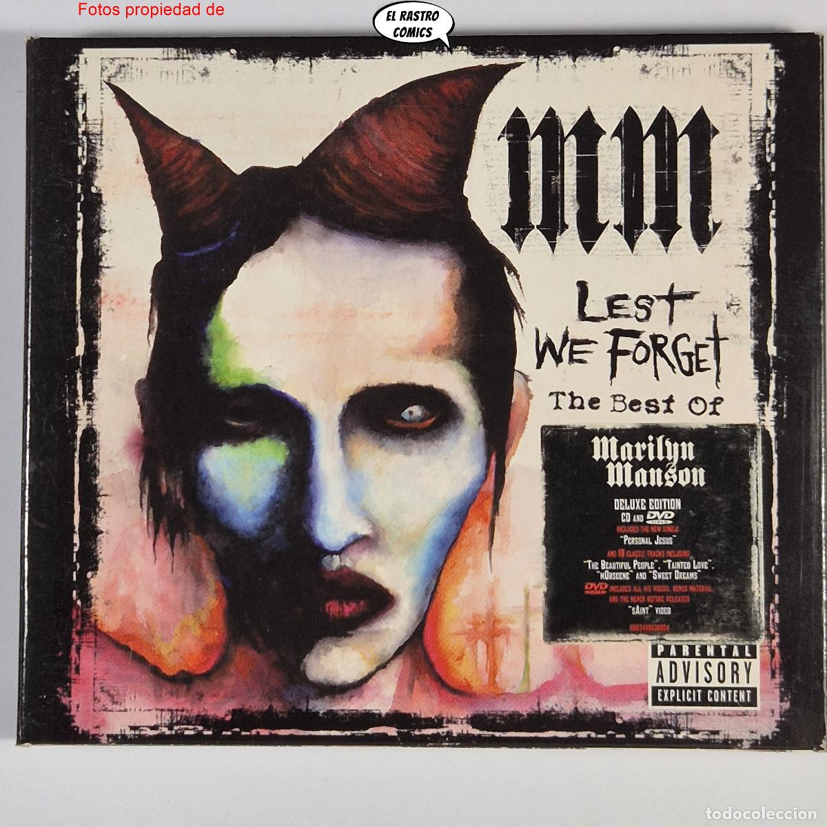 CDs de m&uacute;sica: Marilyn Manson, The best of, Deluxe Edition CD + DVD + libreto, Interscope 2004, Alternative Rock