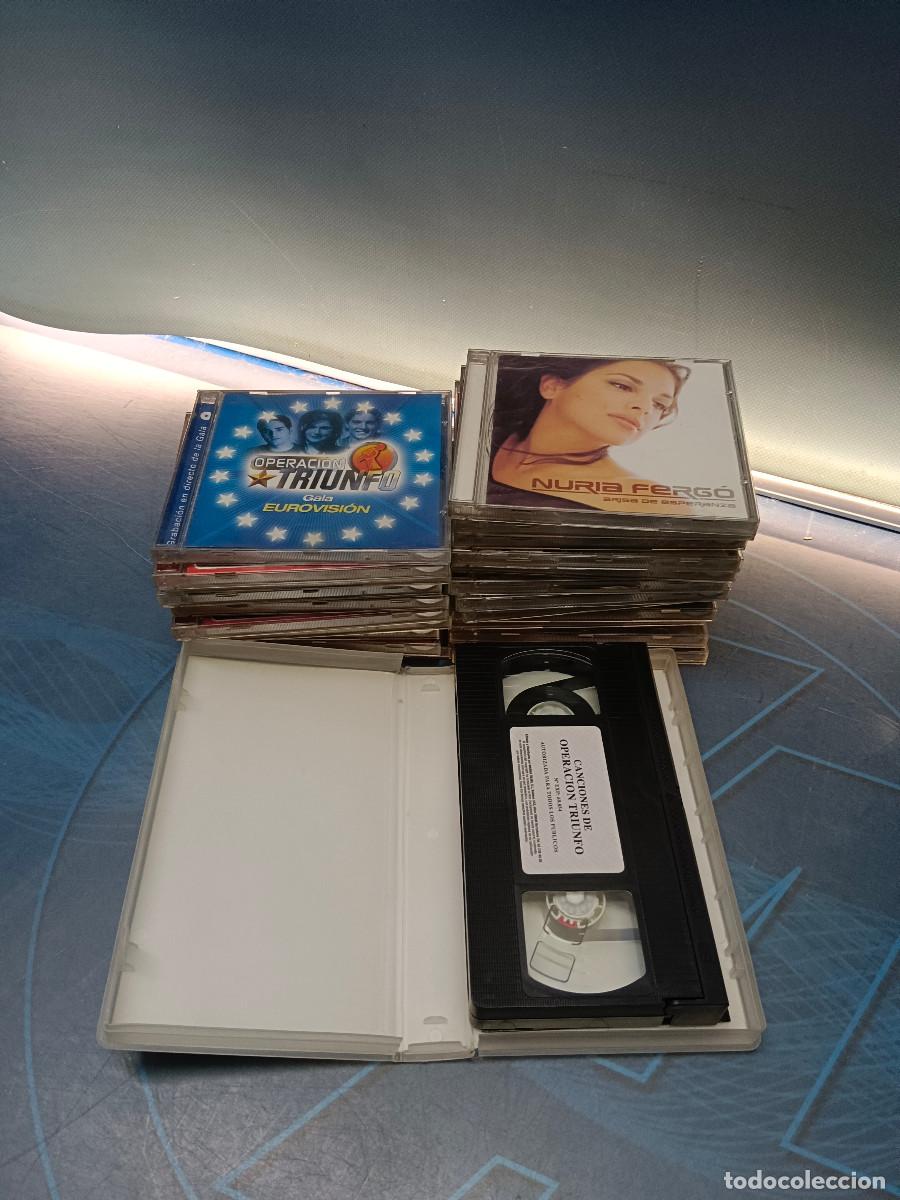 CDs de m&uacute;sica: Operaci&oacute;n Triunfo. 21 CDs + 1 VHS. - Foto 10
