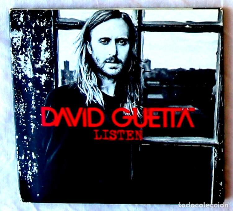 CDs de m&uacute;sica: DAVID GUETTA / LISTEN - DOBLE CD EN ESTUCHE - VER DESCRIPCI&Oacute;N Y FOTOS