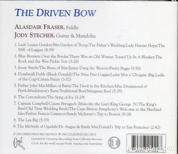 CDs de m&uacute;sica: Alasdair Fraser & Jody Stecher &ndash; The Driven Bow - Foto 2