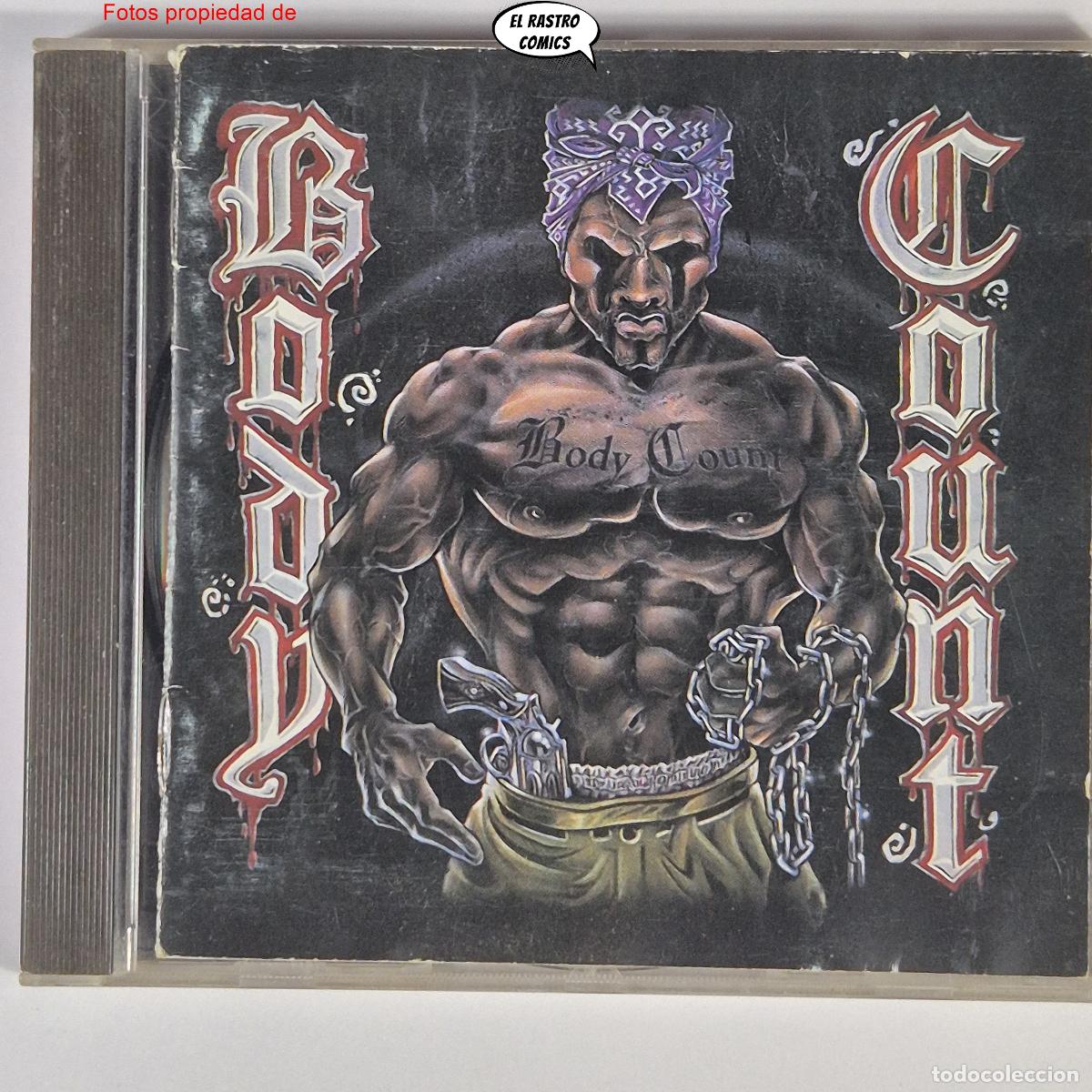 CDs de m&uacute;sica: Body Count, CD Sire 1992, Ice-T, Hardcore Rock, Thrash
