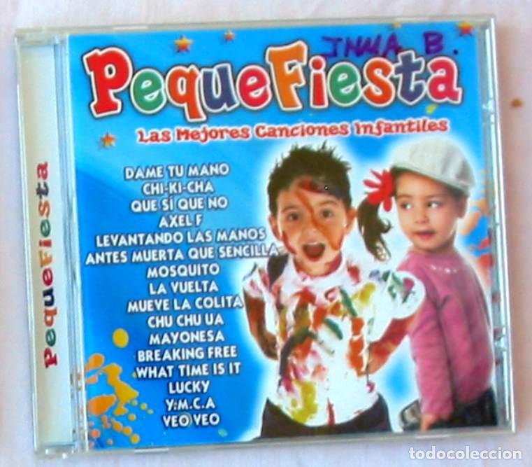CDs de m&uacute;sica: PEQUEFIESTA / 16 CANCIONES - CD EN ESTUCHE DE PL&Aacute;STICO - VER DESCRIPCI&Oacute;N Y FOTOS