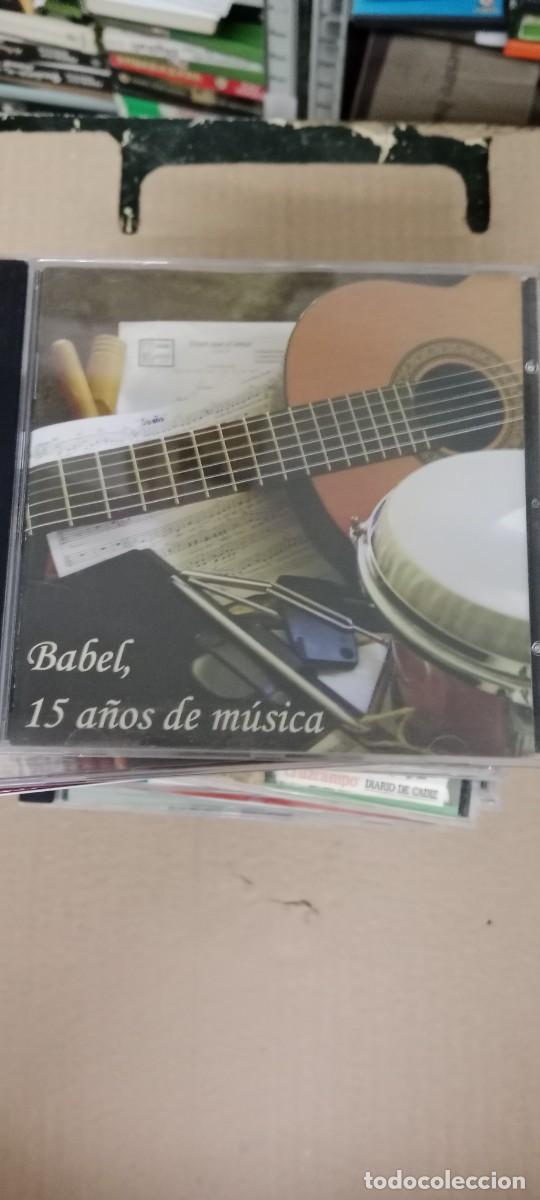 CDs de m&uacute;sica: CD BABEL 15 A&Ntilde;OS CD MUSICA CINE G-38