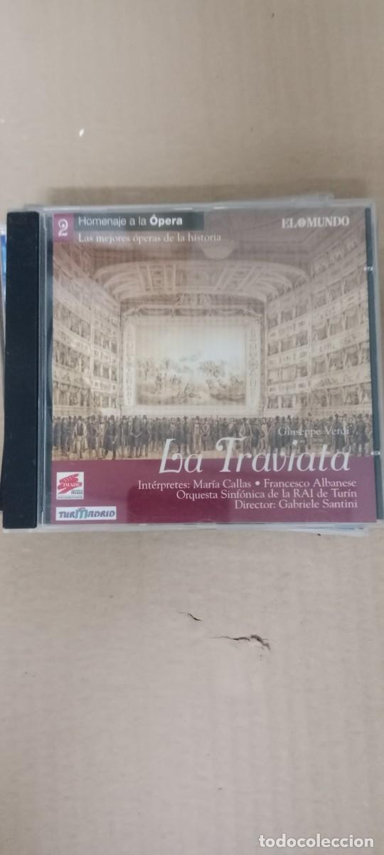 CDs de m&uacute;sica: LA TRAVIATA CD MUSICA CINE G-38
