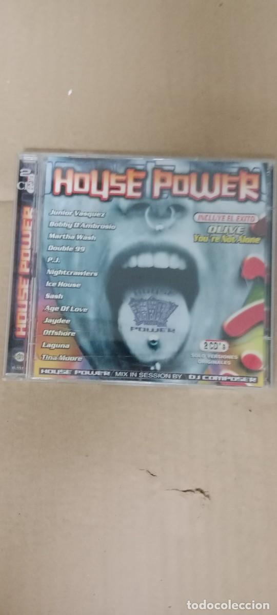 CDs de m&uacute;sica: House Power - DOBLE CD DANCE NET 1997 - RECOP 30 TEMAS - TRANCE, TECHNO, ELECTRO CD MUSICA CINE G-38