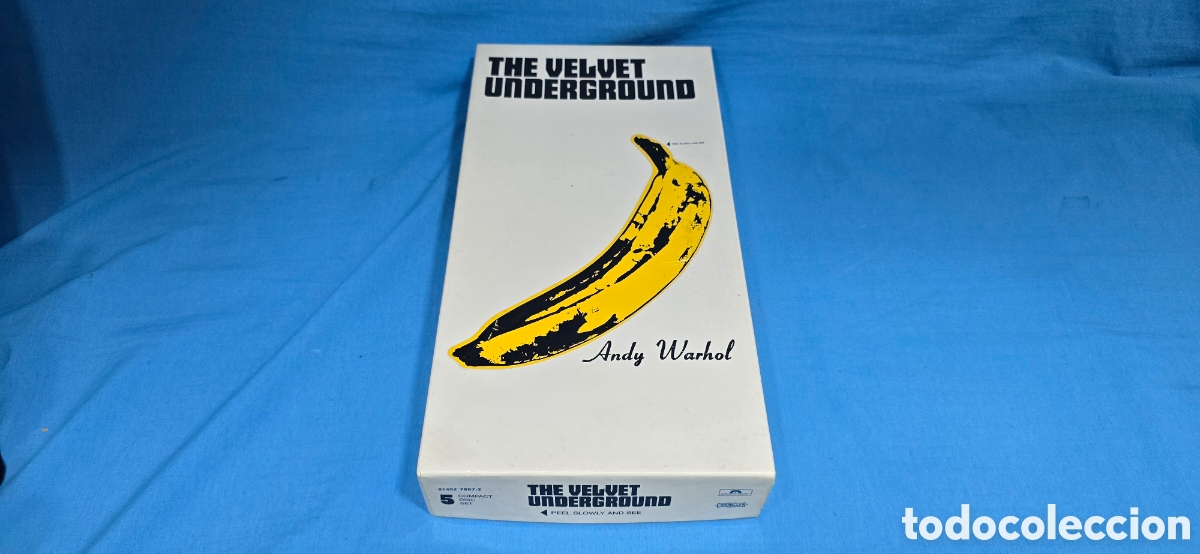 CDs de m&uacute;sica: THE VELVET UNDERGROUND PACK SET 5 CD EN CAJA GRANDE CON FIRMA ANDY WARHOL