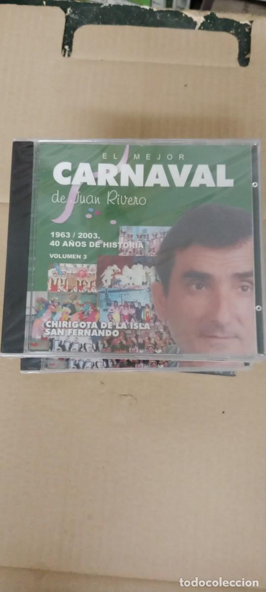 CDs de m&uacute;sica: LO MEJOR DE JUAN RIVERO CARNAVAL DE CADIZ VOLUMEN 3 NUEVO PRECINTADO CD MUSICA CINE G-38
