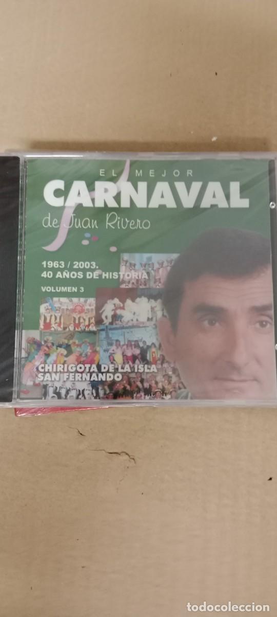 CDs de m&uacute;sica: LO MEJOR DE JUAN RIVERO CARNAVAL DE CADIZ VOLUMEN 3 NUEVO PRECINTADO CD MUSICA CINE G-38