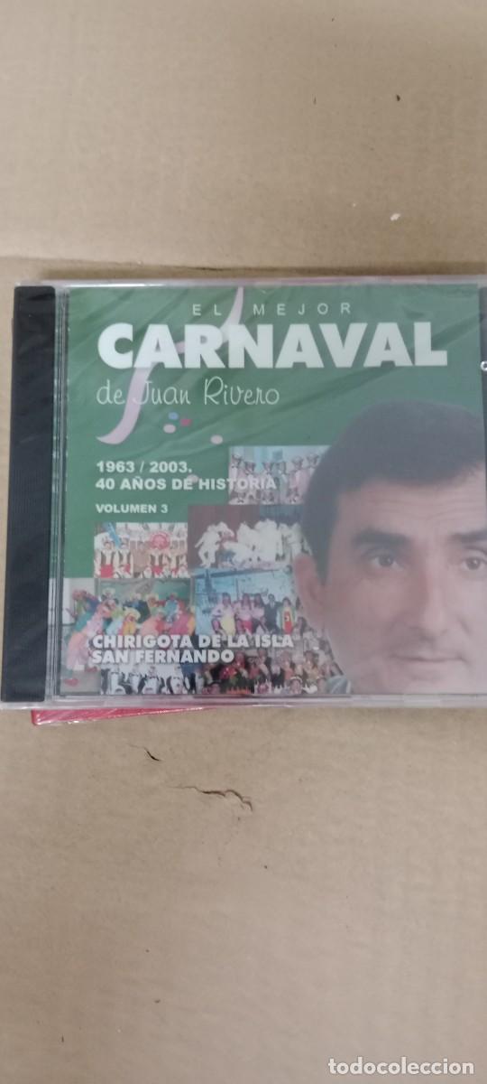 CDs de m&uacute;sica: LO MEJOR DE JUAN RIVERO CARNAVAL DE CADIZ VOLUMEN 3 NUEVO PRECINTADO CD MUSICA CINE G-38