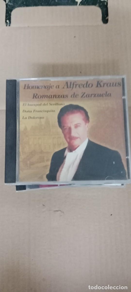 CDs de m&uacute;sica: HOMENAJE A ALFREDE KRAUS - ROMANZAS DE ZARZUELA - DIAL DISCOS 1999 CD MUSICA CINE M-58