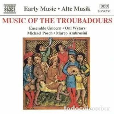 CDs de m&uacute;sica: Music of the Troubadours- 0636943425725