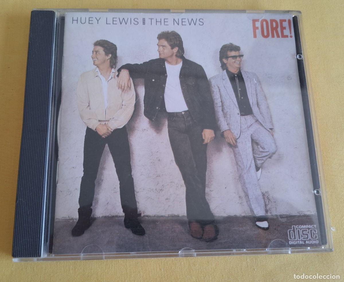 CDs de m&uacute;sica: HUEY LEWIS & THE NEWS - FORE! - Chrysalis &ndash; CCD 1534 - UK 1986