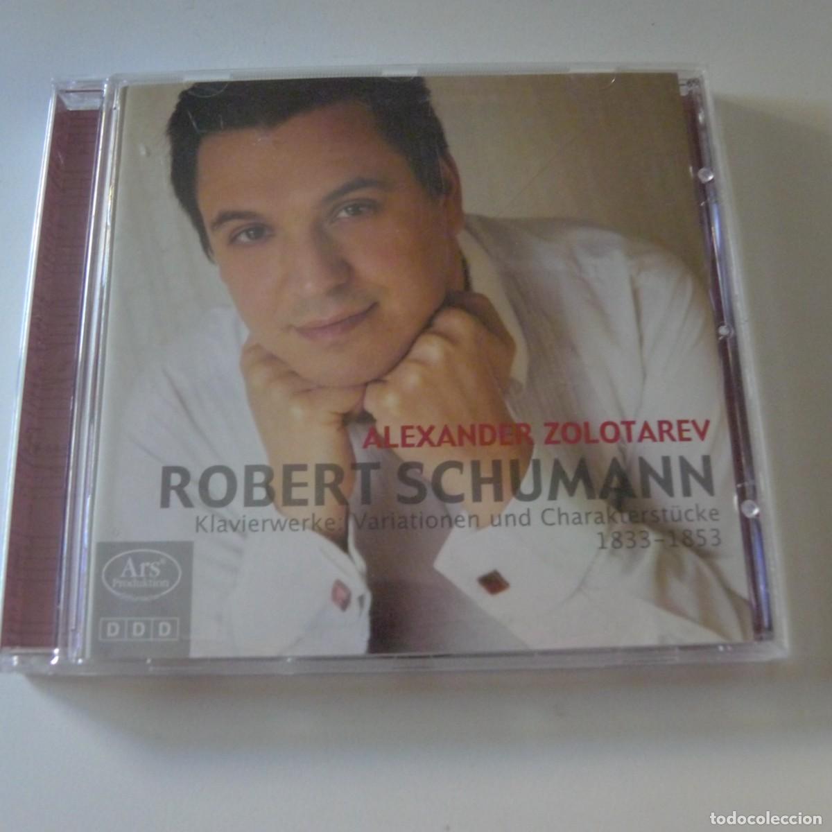 CDs de m&uacute;sica: Robert Schumann &ndash; Alexander Zolotarev &ndash; Klavierwerke: Variationen 1833-1853 CD
