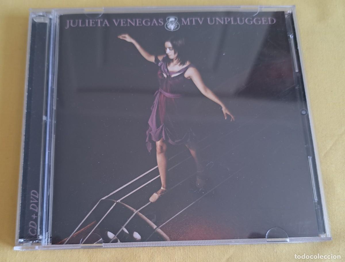 CDs de m&uacute;sica: JULIETA VENEGAS - MTV UNPLUGGED (CD + DVD) - Sony BMG Music &ndash; 8869 729120-2 - MEXICO 2008