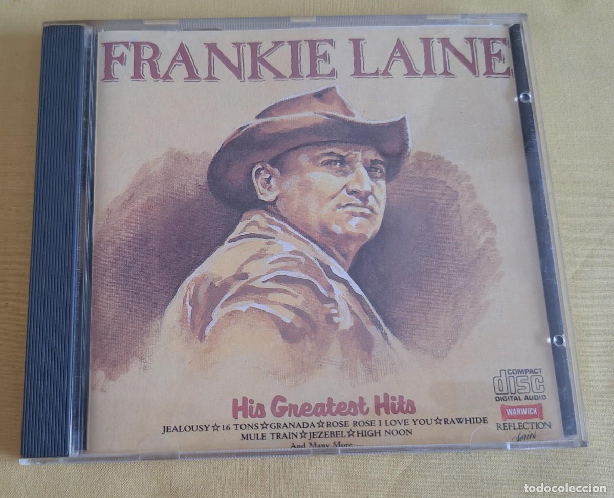 CDs de m&uacute;sica: FRANKIE LAINE - HIS GREATEST HITS - Warwick Records &ndash; U2014 - UK 1987