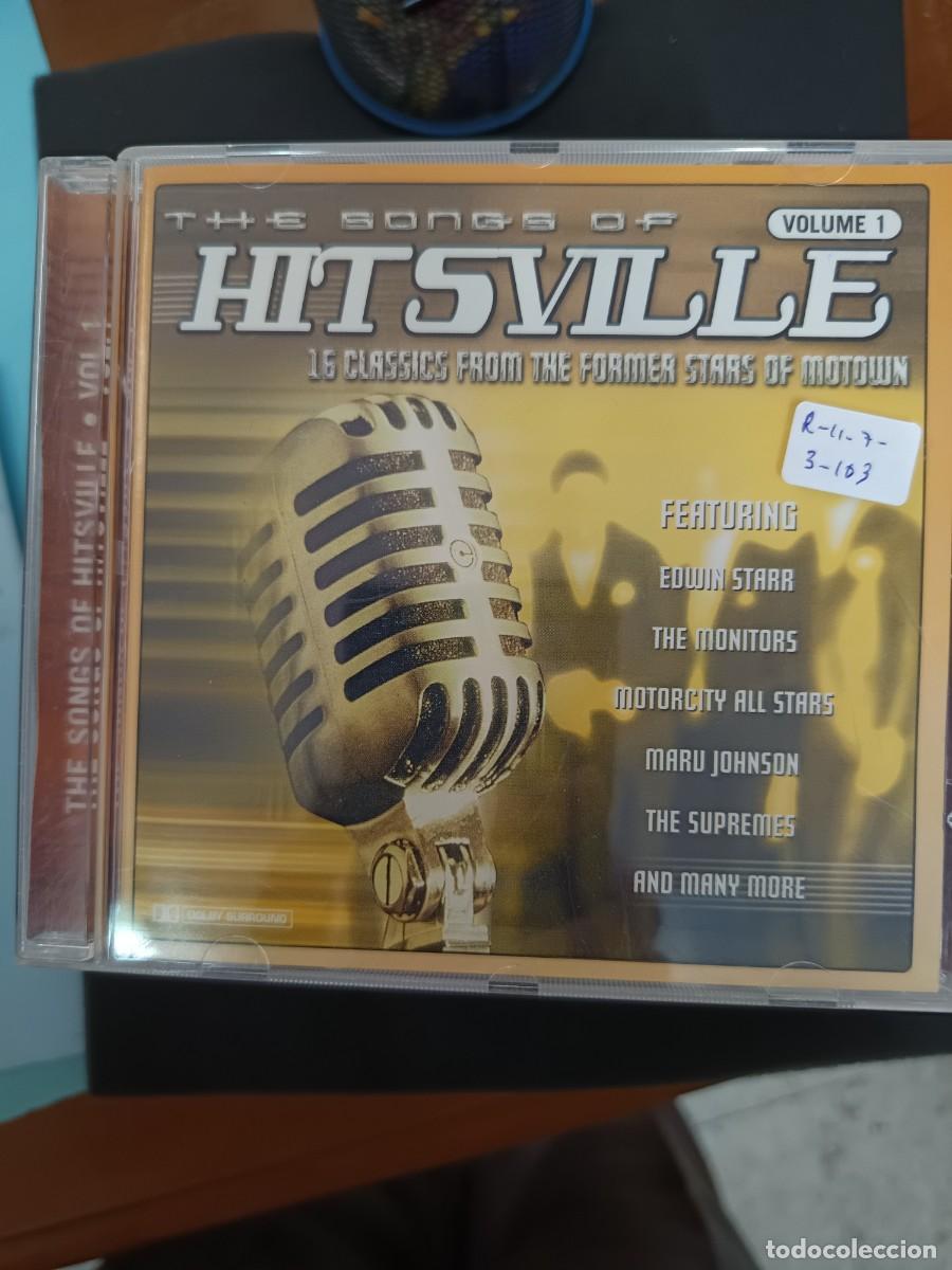 CDs de m&uacute;sica: THE SONGS OF HITSVILLE, VOLUME I, 15 CLASSICS FROM THE FORMER STARS OF MOTOWN