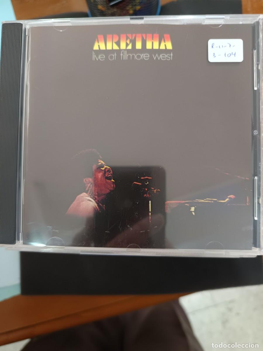 CDs de m&uacute;sica: ARETHA LIVE AT THE FILLMORE WEST