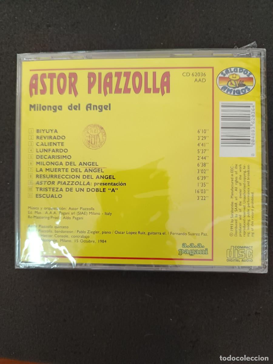 CDs de m&uacute;sica: ASTOR PIAZZOLLA. MILONGA DEL &Aacute;NGEL - Foto 2