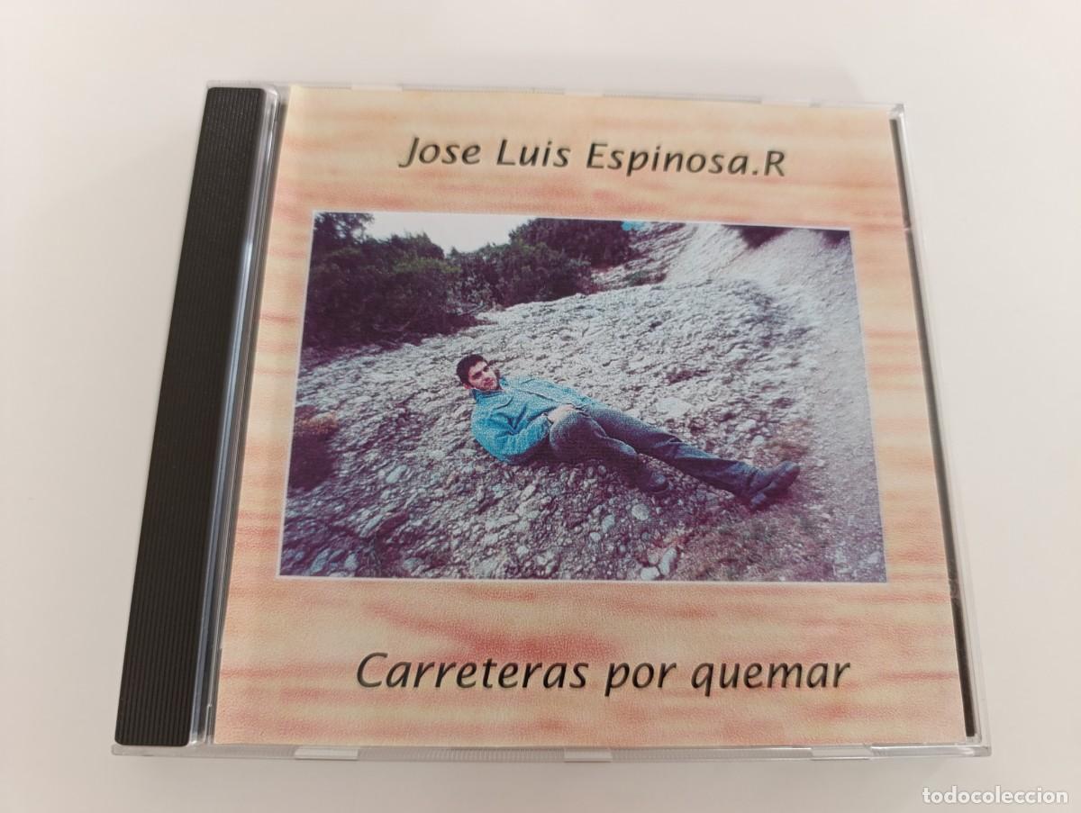 CDs de m&uacute;sica: JOS&Eacute; LUIS ESPINOSA R 'Carreteras Por Quemar' CD-R EP maqueta 2001 cantautor Toledo rollo Carlos Go&ntilde;i