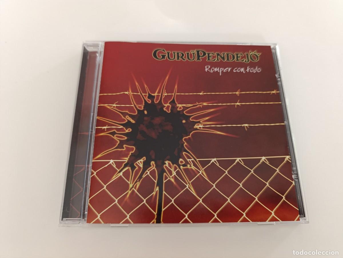 CDs de m&uacute;sica: GUR&Uacute; PENDEJO 'Romper Con Todo' CD &Aacute;lbum 2008 rock punk Marea Fernando Madina Reincidentes