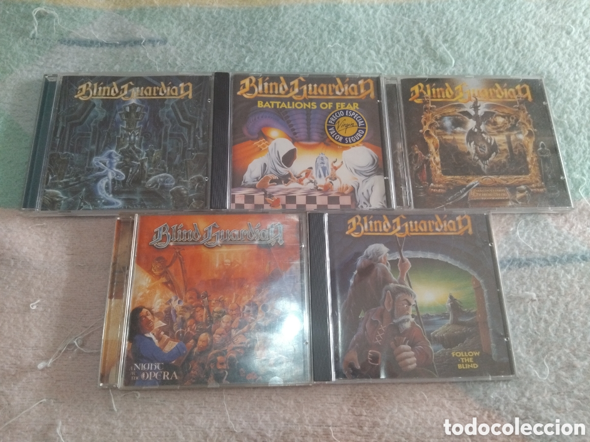 CDs de m&uacute;sica: Lote Blind Guardian CD (Buen estado)