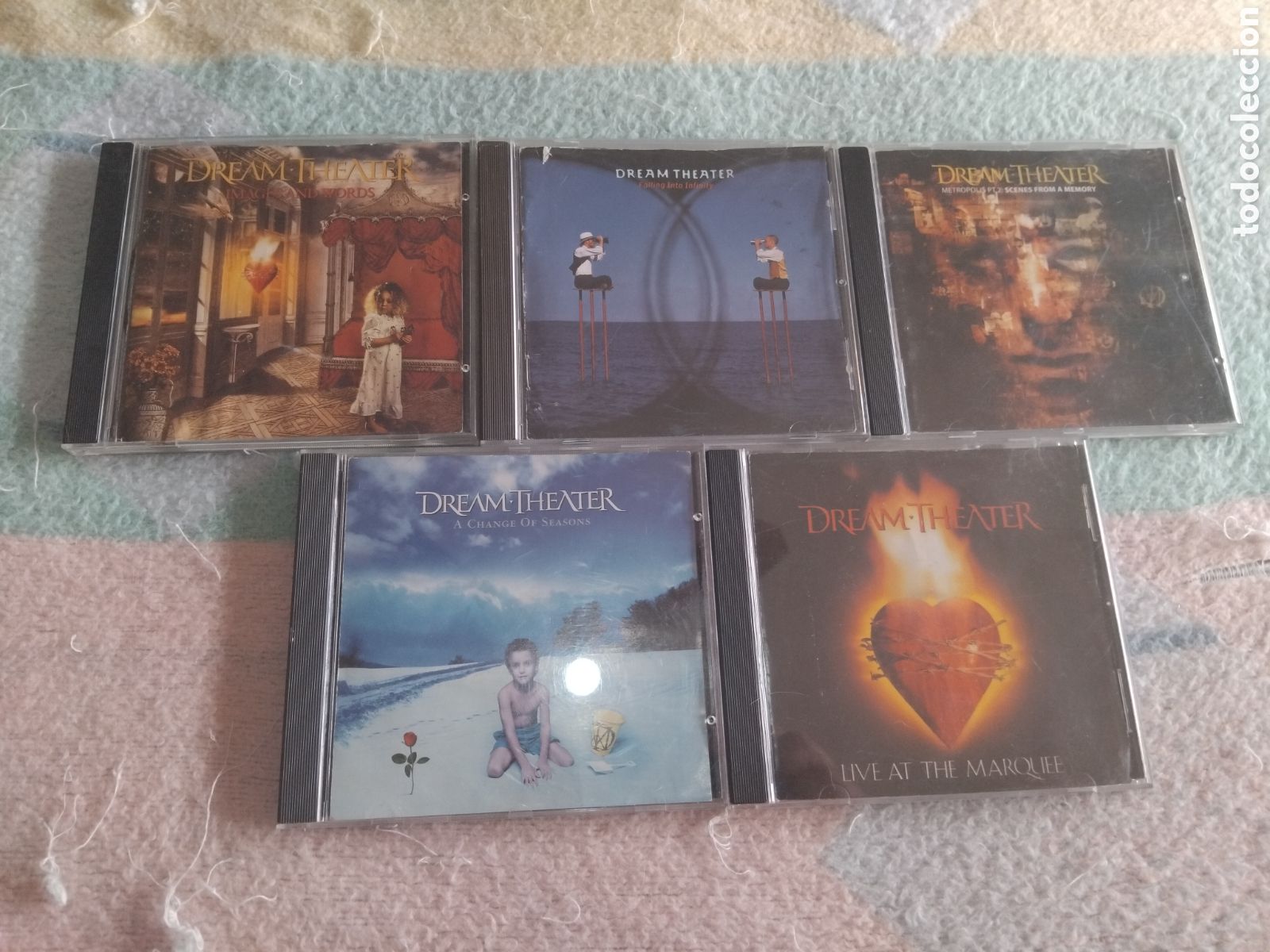 CDs de m&uacute;sica: LOTE DREAM THEATER CDS ( BUEN ESTADO)