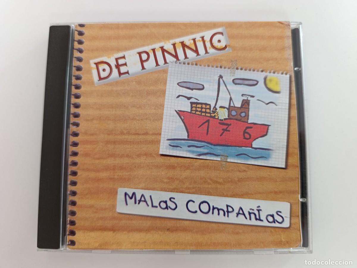 CDs de m&uacute;sica: DE PINNIC 'Malas Compa&ntilde;&iacute;as' CD &Aacute;lbum 2001 banda de pop de Toledo