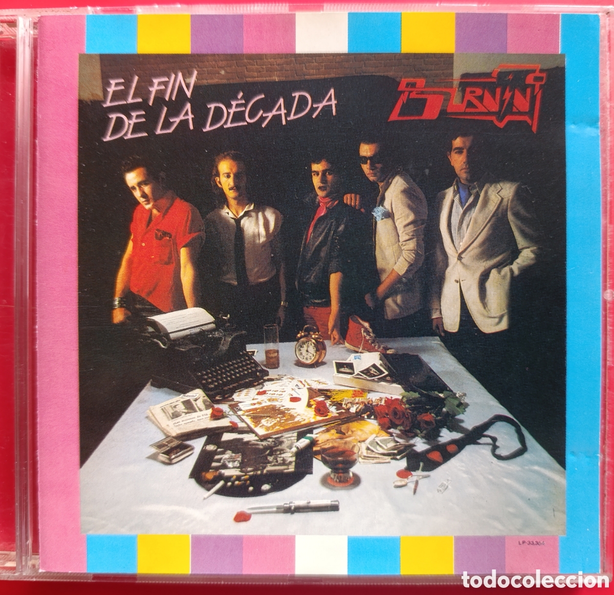 CDs de m&uacute;sica: BURNING &ndash; EL FIN DE LA D&Eacute;CADA CD 1992 PRIMERA EDICION CD RARA!!!