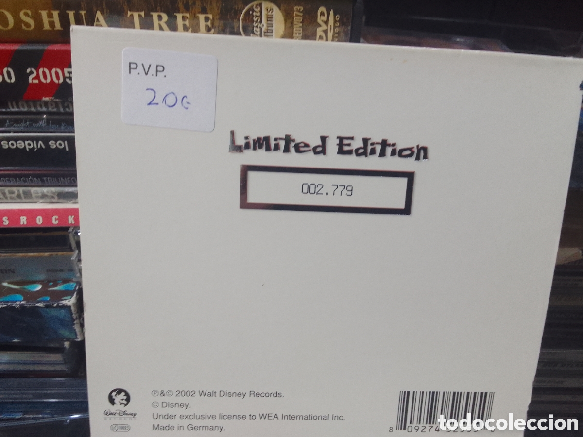 CDs de m&uacute;sica: Lilo y Stitch,ed limitada Disney - Foto 2