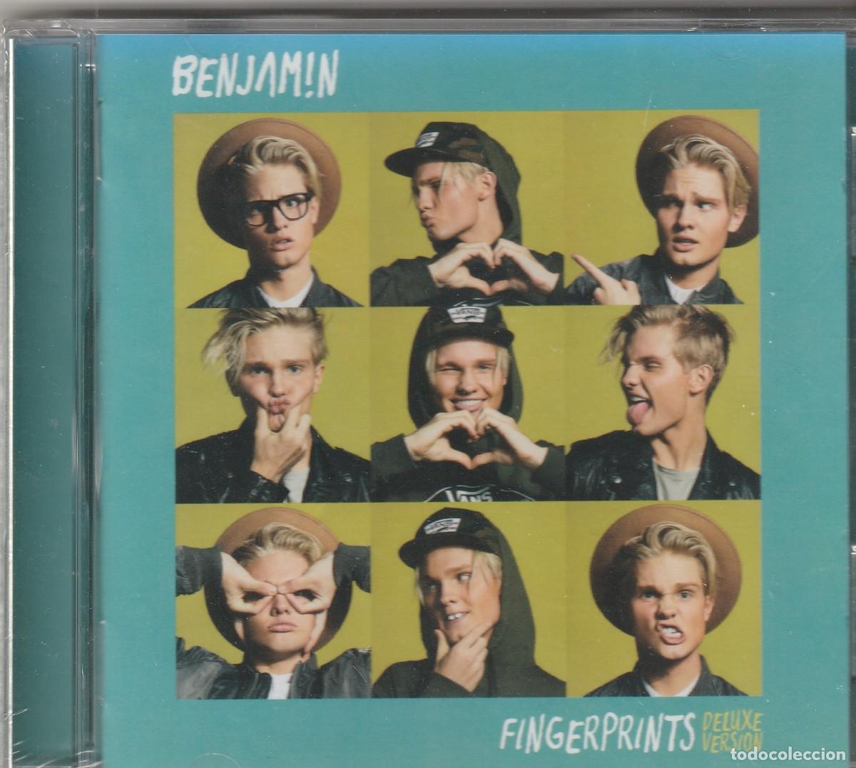 CDs de m&uacute;sica: Benjamin &ndash; Fingerprints-CD-2016 Europop-NUNCA ABIERTO