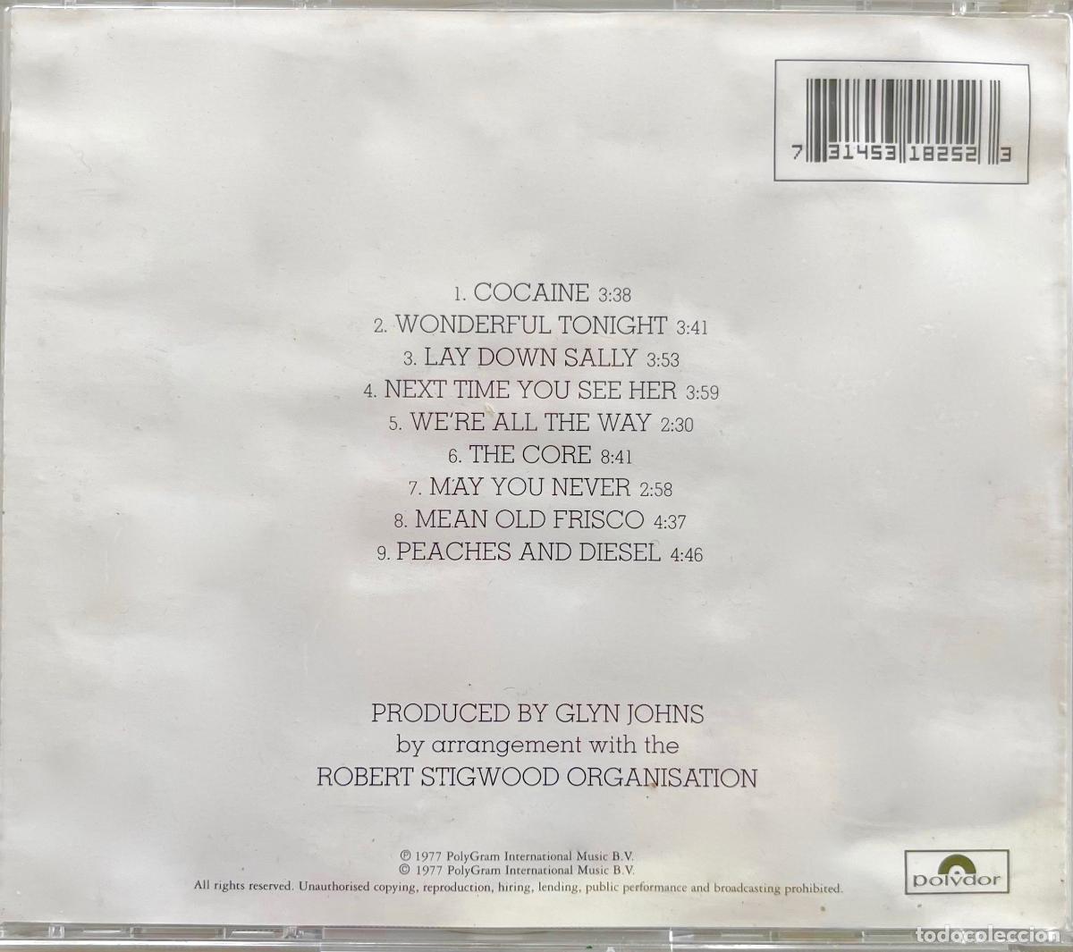 CDs de m&uacute;sica: ERIC CLAPTON. SLOWHAND. CD REMASTERIZADO. - Foto 2