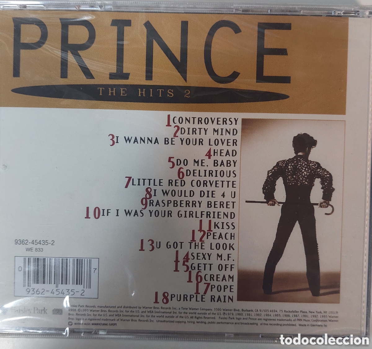CDs de m&uacute;sica: PRINCE THE HITS 2 CD - Foto 2